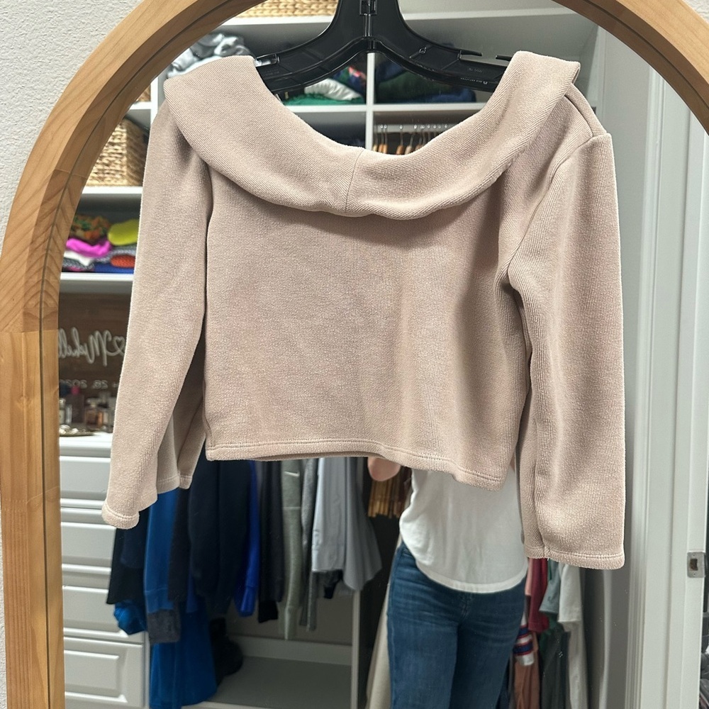 Zara Long Sleeve Cowl Neck Top - Picture 4 of 4